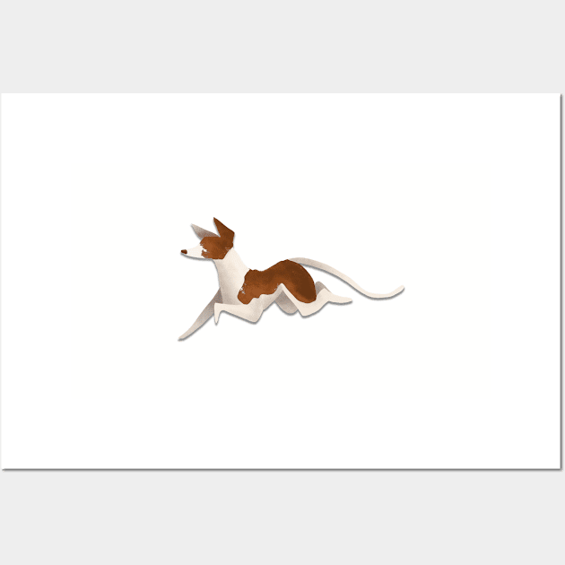 Running Dog Wall Art by Elspeth Rose Design